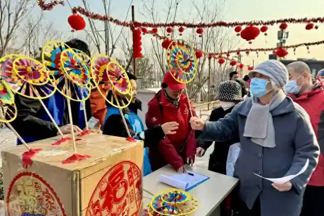 来中轴过大年 北京天桥留学路社区新春大集开集